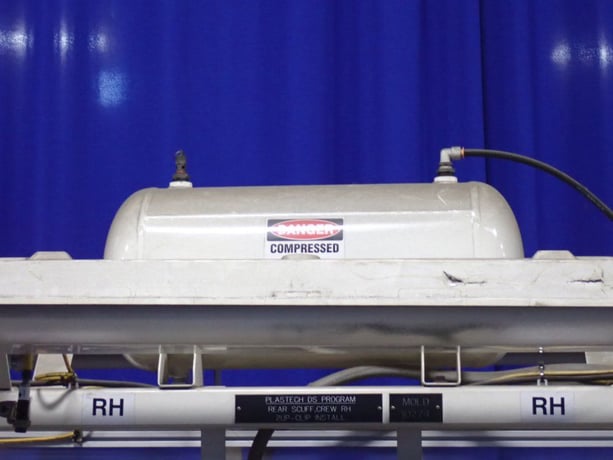 HS Technologies #Quad-Cab-Rear-Scuff, Assembly Station, 4-Wheel, 120 V - Image 4