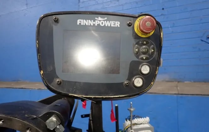 Crimping Machine, Finn-Power #32, w/Foot Switch, 4.8 kW, 1740 RPM, 230/400 V - Image 4