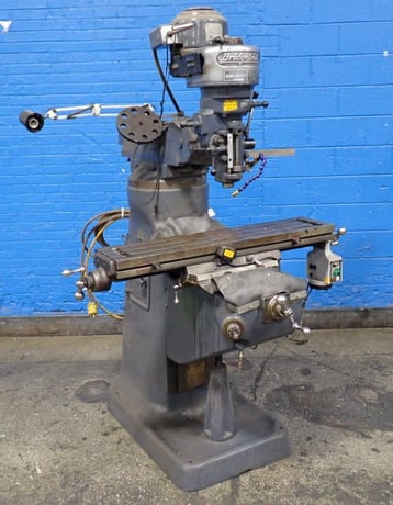 Bridgeport, Vertical Mill, w/Attached Light, 9" x 42" Table, 1 HP, 220/440 V - Image 1
