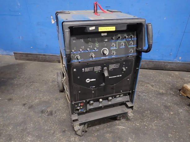 Miller #SyncroWave-250-DX, Welder, 310 Amps, 17 VDC, 200/230/460 VAC - Image 1