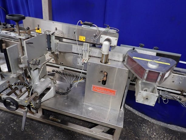 Accraply #935PW, Labeler, 4.5" x 185" capacity, 460 V, 1997 - Image 4