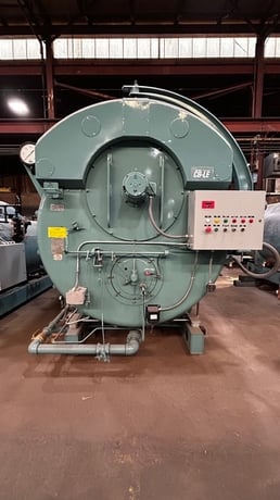 250 HP Cleaver-Brooks, 150 PSI, nat. gas, re-tubed, new controls, re-wired, guarantee/warranty 1997, ready to - Image 1