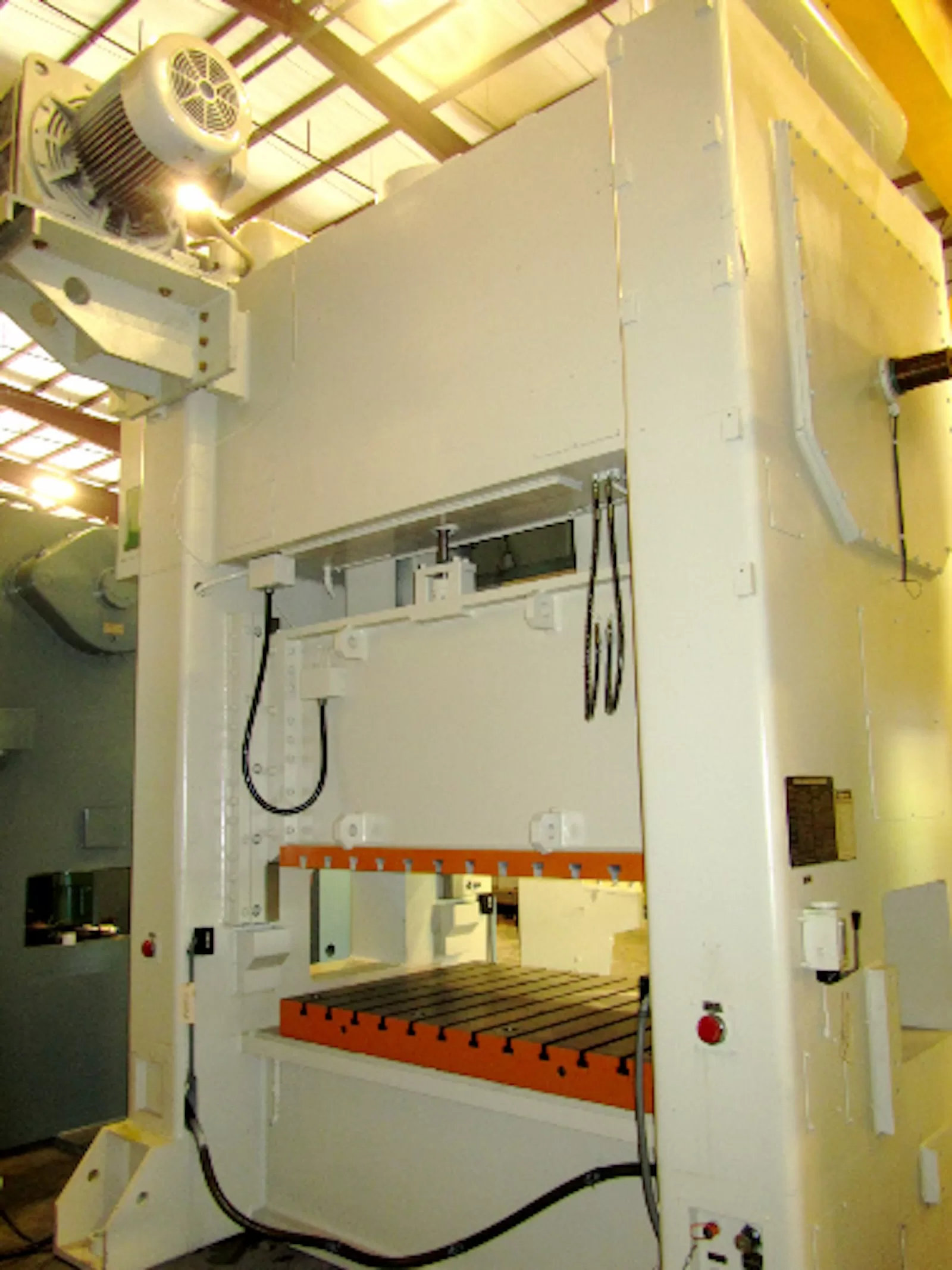 220 Ton, Stamtec #S2, 3.94" stroke, 20.7" Shut Height, 72" x48" bed, 60-120spm, recond' d, under power price - Image 7