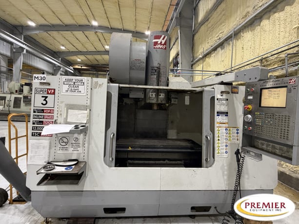 Haas #VF-3SS, CNC vertical machining center, 40" X, 20" Y, 25" Z, 40 side mount tool changer, 12000 RPM, thru - Image 1