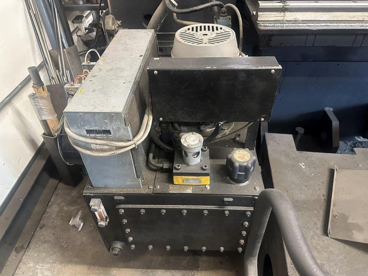 33 Ton, Amada #Pega-357, CNC turret punch, 58 station, 2 automatic index, 2 work clamps, 50" x 70" sheet - Image 8
