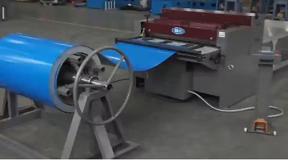 48" x 16" gauge GMC #PS-4816GT, gang type metal slitter, programmable Cut-To-Length line - Image 6