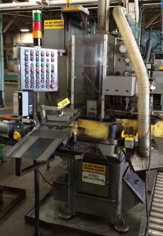 3 Ton x 12" stroke, Astro / Anderson, hydraulic vertical broaching machine, 10 HP AC, 2001 - Image 1