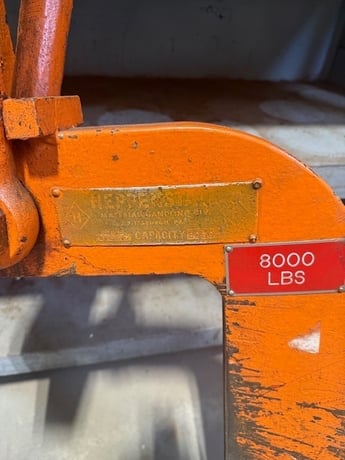 8000 lb. Heppenstall, C-Hook - Image 2