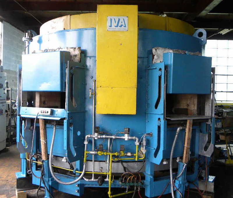 IVA Atmosphere, electric, 1850°F, 36" wide rotating table, 1990 - Image 1