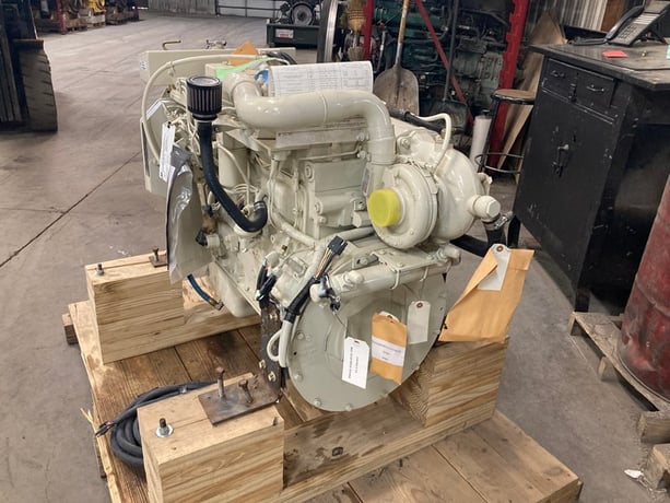 210 HP Cummins #6BT5.9M, Marine Engine, 2600 RPM, warranty, 2009 - Image 2
