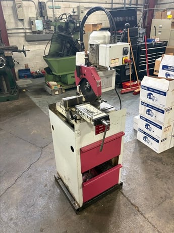 11" Remi-Eisele #VMS-300, Manual Cold Cut Saw, 3.5" round, 3" x 3" square, 4.75" x 3" rectangle, 80 RPM, 600 - Image 1