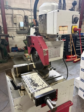 11" Remi-Eisele #VMS-300, Manual Cold Cut Saw, 3.5" round, 3" x 3" square, 4.75" x 3" rectangle, 80 RPM, 600 - Image 5