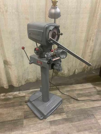 1/8" to 2-1/2" Sterling #DG, Drill Grinder w/ Stand, 24" drill length, 6" x 1" grinding wheel, 1/2 HP, 3450 - Image 1