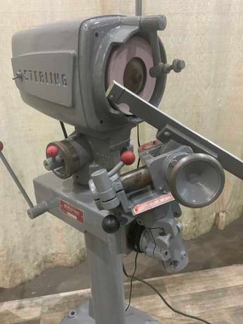 1/8" to 2-1/2" Sterling #DG, Drill Grinder w/ Stand, 24" drill length, 6" x 1" grinding wheel, 1/2 HP, 3450 - Image 2