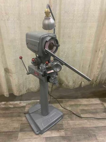 1/8" to 2-1/2" Sterling #DG, Drill Grinder w/ Stand, 24" drill length, 6" x 1" grinding wheel, 1/2 HP, 3450 - Image 7