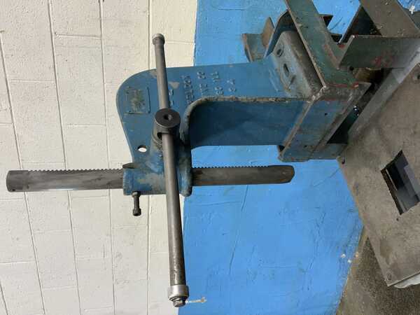 2 Ton, Sheldon #2, Arbor Press, 1-1/2" ram, 9-1/4" ram travel, 5 -1/2" throat depth - Image 8