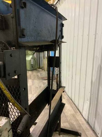 55 Ton, OTC, Hydraulic H-Frame Press, 15" open height, 32" between housings, 6-1/4" stroke, 3" cylinder rod - Image 3
