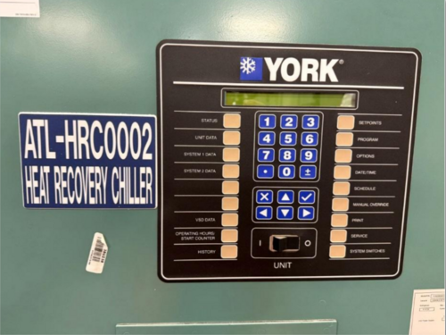250 Ton, York #YVWAMBM3EE, Heat Recovery Screw Chiller, R-513A, 333 GPM, 2667 MBH, unused, 2025 - Image 3