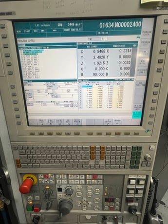 Mori Seiki #NMV-5000-DCG, 28.7" X, 20.1" Y, 20.1" Z, 20 HP, 12000 RPM, 120 automatic tool changer, 5 Axis - Image 3