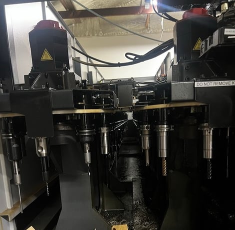Mori Seiki #NMV-5000-DCG, 28.7" X, 20.1" Y, 20.1" Z, 20 HP, 12000 RPM, 120 automatic tool changer, 5 Axis - Image 4