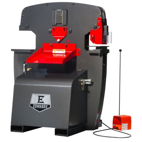 Edwards, Ironworker, w/ Powerlink System, 55 Ton, 65000 psi, 1-1/4" stroke, 7-1/2" throat, 8-1/8" open - Image 4