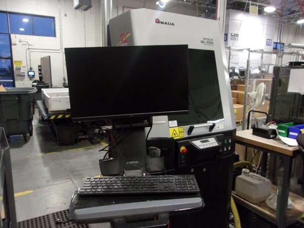 Amada Miyachi Unitek #WL-P300A, Fiber Laser Workstation, 50 Watt, 2024 - Image 3