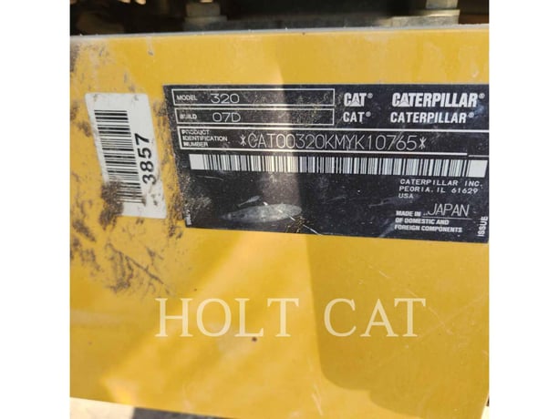Caterpillar 320, Crawler Excavator, 2426 hours, S/N: MYK10765, 2022 - Image 6