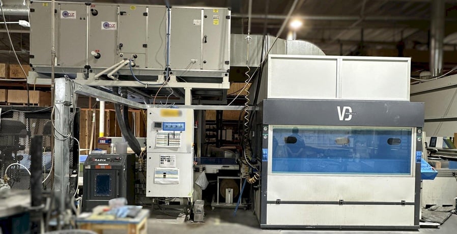 VD Finishing Systems #Dynamic-Simple-Top-CS, humidity Control unit, automatic operation, pressurized booth - Image 1