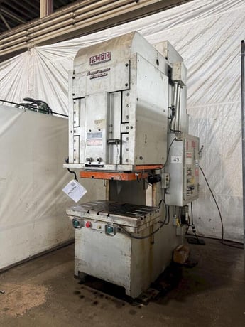 110 Ton, Pacific #110-PF-OBS, hydraulic press, 8.2" stroke - Image 1