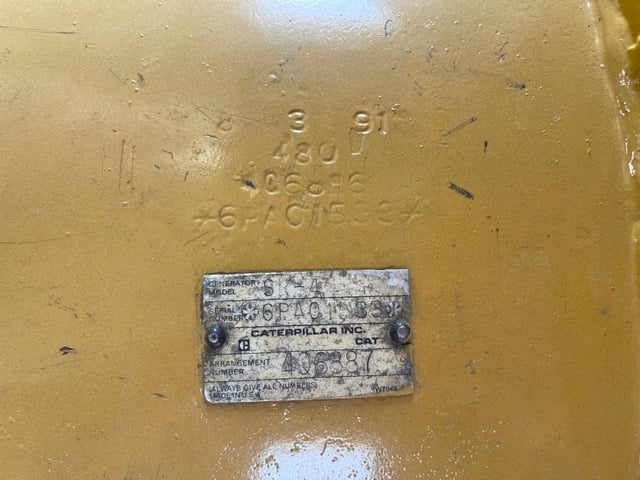 1250 KW Caterpillar #3512, Diesel Power Module, Deep Sea 8610 controls, 1200-gallon double wall fuel tank - Image 8