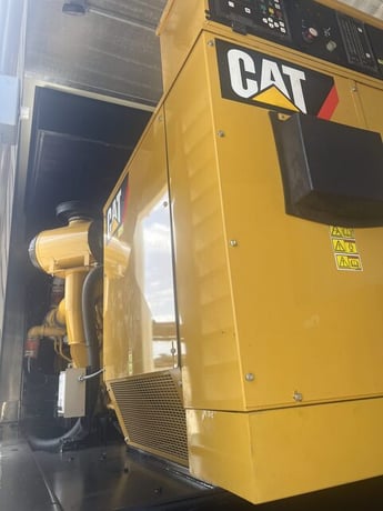 800 KW Caterpillar #C27, Portable Diesel Power Module, 30' Sound Attenuated Container, 1200-gallon double - Image 6