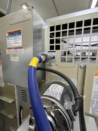 75 lb. Huebsch #HT075NREF6A2W03, Natural Gas Dryer, 165000 BTUH, 240 V., 2017 - Image 6