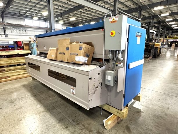 Chicago #Duo-Star 20-P-120, Gas Heated Flatwork Ironer, Laser Series, 20" diameter, 2023 - Image 4