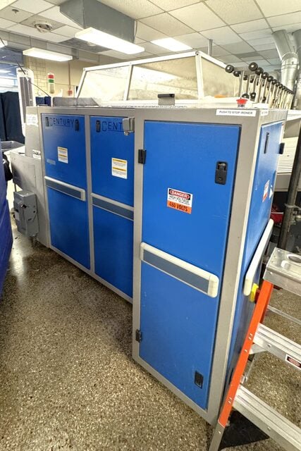 Chicago #PH-1-42, Single Roll Thermal Oil Heated Flatwork Ironer, 24" diameter x 120" width, 480 V., 2007 - Image 7