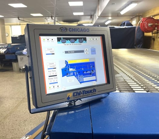 Chicago #Air-CT-XL, Small Piece Folder, Return to Feed, 208 V., 2018 - Image 6