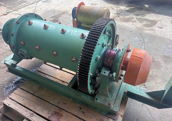 2' x 5' Quinn, Ball Mill, w/ Vertical Sump Pump, on skid - Image 3
