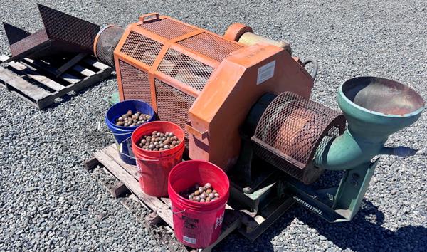 2' x 5' Quinn, Ball Mill, w/ Vertical Sump Pump, on skid - Image 4