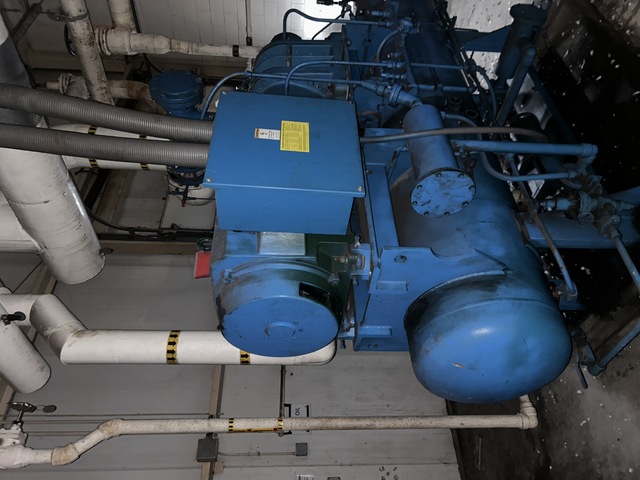 FES / GEA, Ammonia Screw Compressor Package, R-717, on skid, 2002 - Image 1