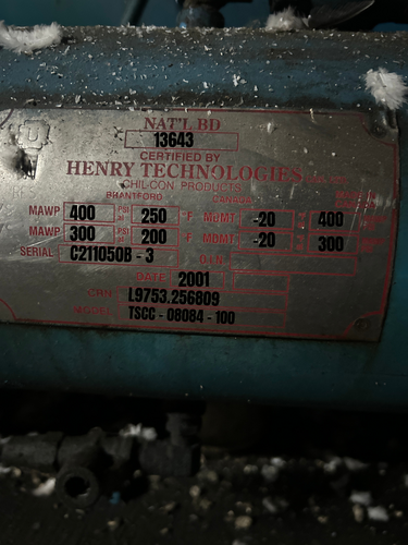 FES / GEA, Ammonia Screw Compressor Package, R-717, on skid, 2002 - Image 5