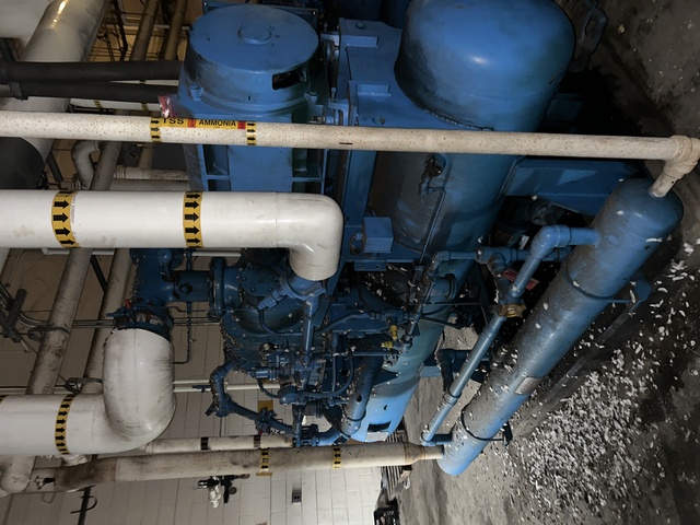 FES / GEA, Ammonia Screw Compressor Package, R-717, on skid, 2002 - Image 6