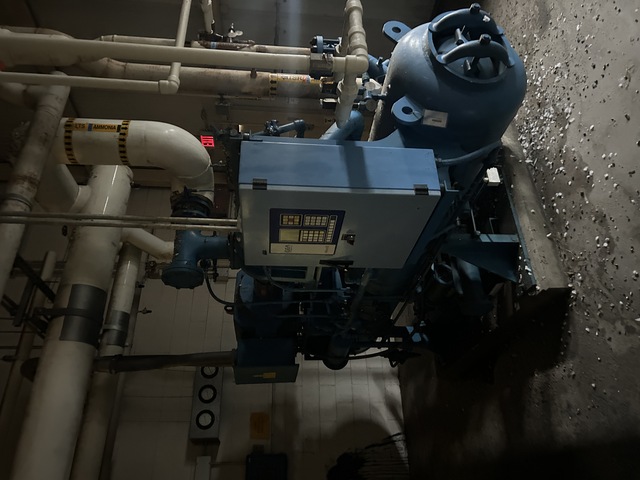 FES / GEA, Ammonia Screw Compressor Package, R-717, on skid, 2002 - Image 10