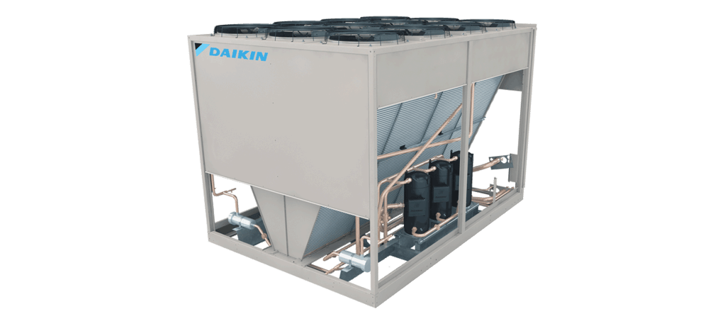 40 Ton, Daikin, complete split system condenser + air handlet (AHU), new, unused (10 available) - Image 3