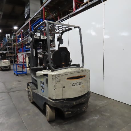 5000 lb. Crown #FC4515-50, electric forklift, 48 V., 240" lift height, 4 stage mast, 2012 - Image 3