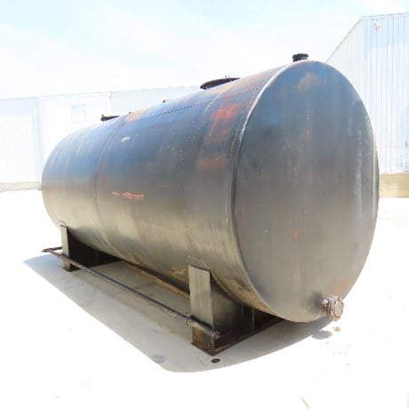 6000 Gallon aboveground steel single wall horizontal liquid saddle storage tank - Image 5