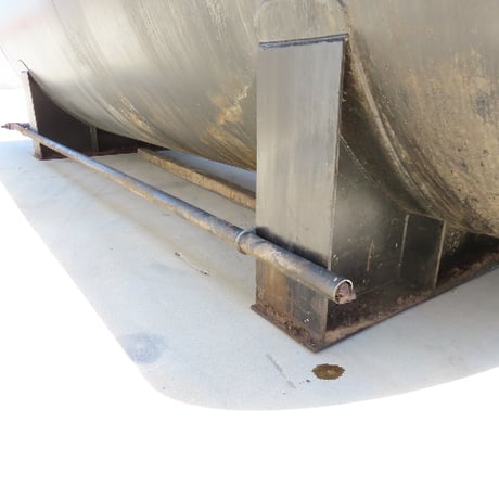 6000 Gallon aboveground steel single wall horizontal liquid saddle storage tank - Image 6