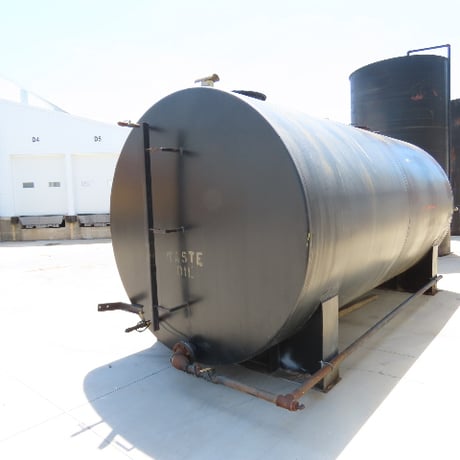 6000 Gallon aboveground steel single wall horizontal liquid saddle storage tank - Image 8