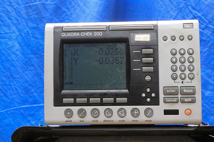 14" Scherr-Tumico #20-2500, optical comparator, bench model, horizontal projection, fiber optic surface - Image 5