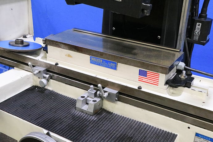 6" x 18" Chevalier #FSG-618M, hand feed surface grinder w/ roller bearing table, 8" x 1/2" x 1-1/4" wheel - Image 5