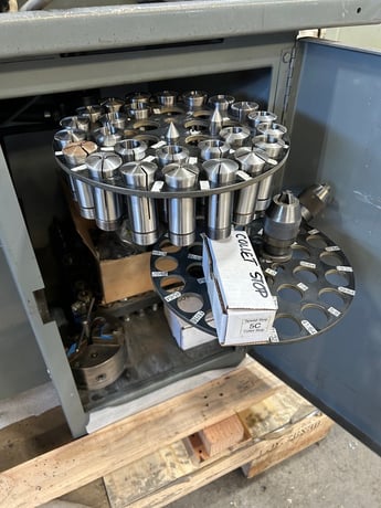 11" x 18" Hardinge #HLVH-EM, super precision toolroom lathe, 6" swing over cross slide, 2-Axis digital read - Image 7