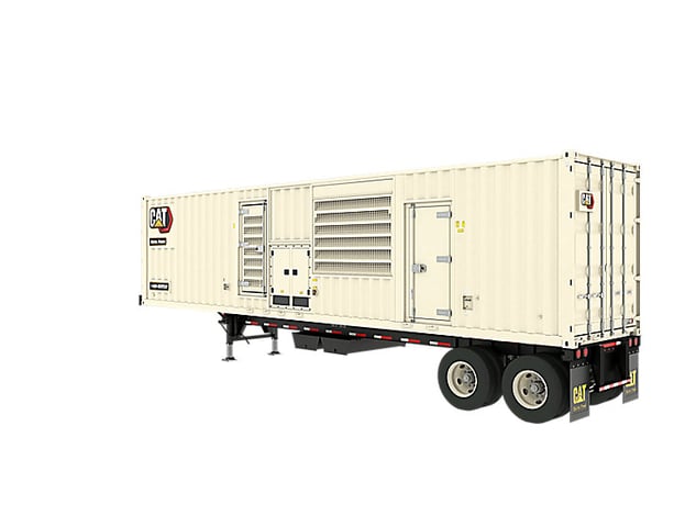 1000 KW Caterpillar #XQ1140, Mobile Diesel Generator Set, CAT C18 Engine, 120-600 Volt, 332 hours, 2024 - Image 5